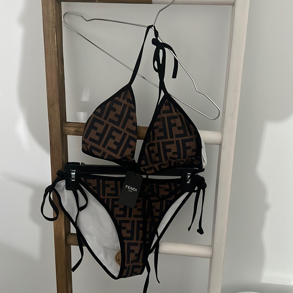 Fendi bathing suit with removable straps